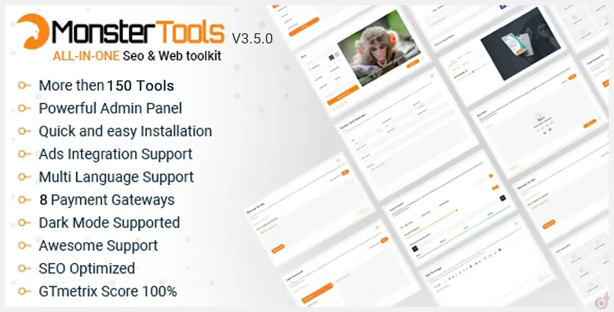 MonsterTools: The All-in-One SEO & Web Toolkit, like a Swiss Army Knife