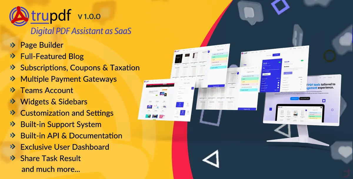 TruPDF: Your Digital PDF Assistant as SaaS